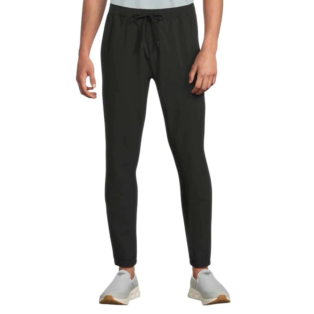 NWT prAna Discovery Trail Jogger Men XXL Black Stretch Active Hiking Pants